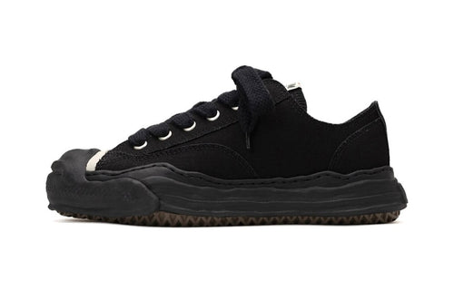 Maison Mihara Yasuhiro Hank OG Sole Canvas Low Triple Black