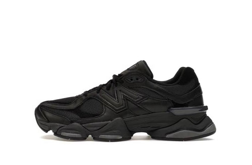 New Balance 9060 Triple Black Leather