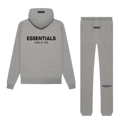 Fear of God Essentials SS22 Dark Oatmeal Set