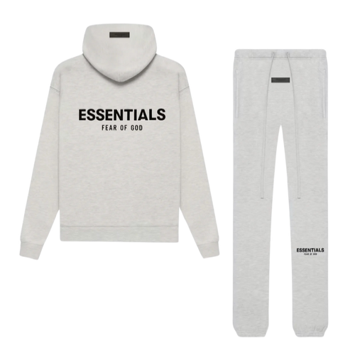 Fear of God Essentials SS22 Light Oatmeal Set