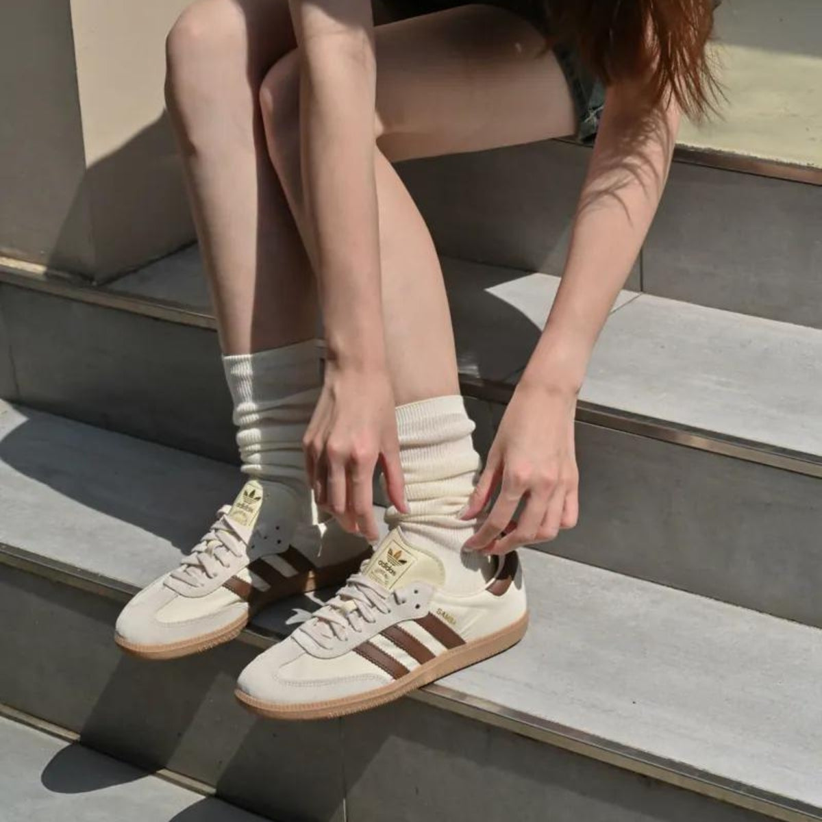 Adidas Samba OG Cream White Preloved Brown