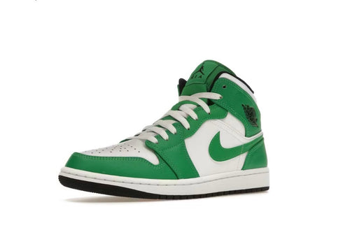 Air Jordan 1 Mid Lucky Green