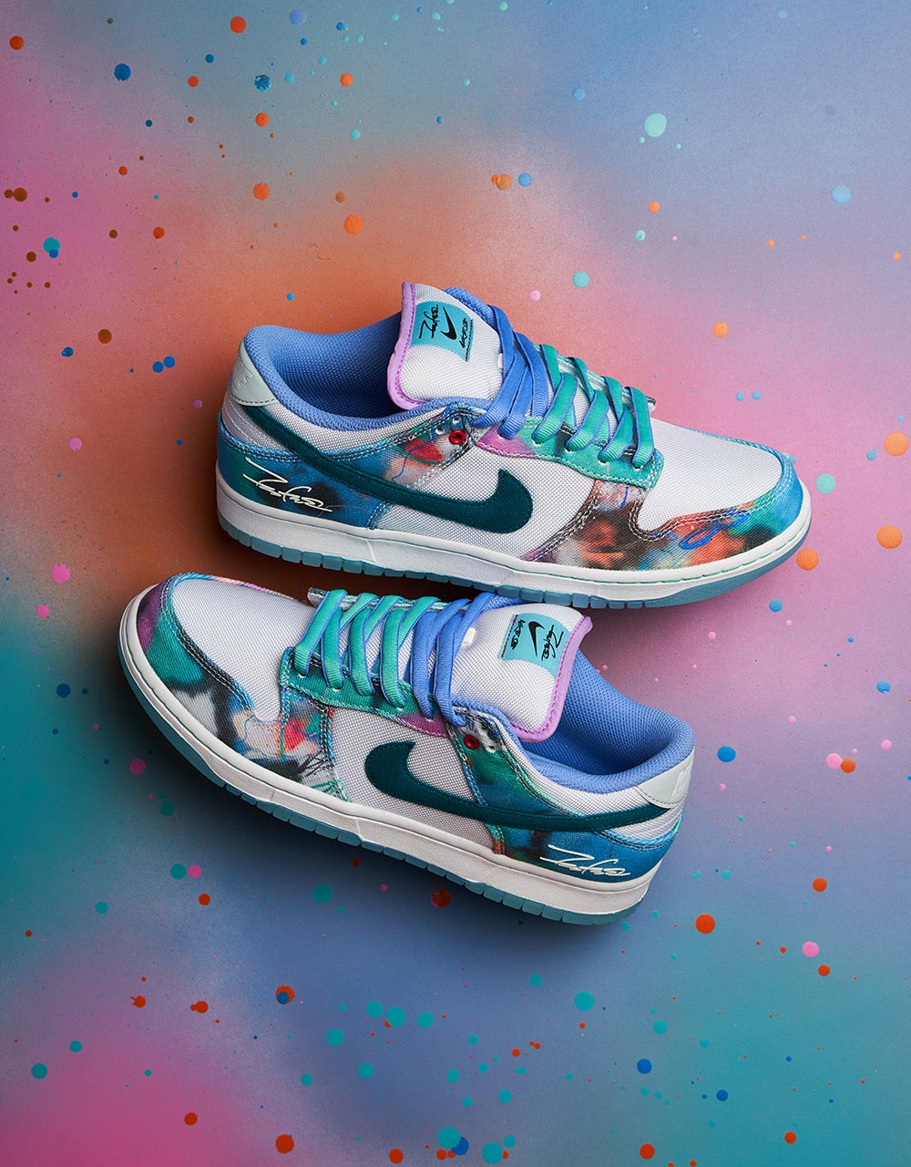 Nike SB Dunk Low Futura Laboratories Bleached Aqua