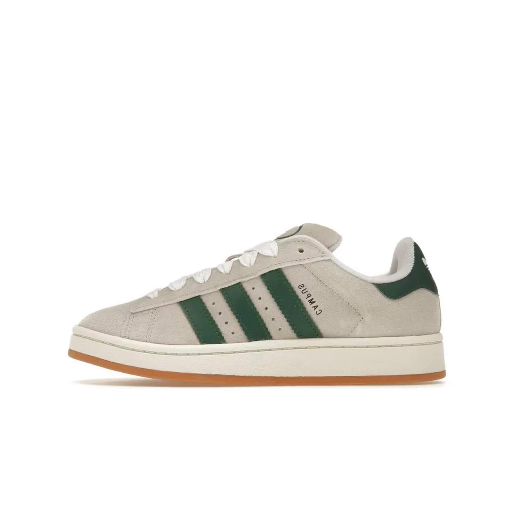 Adidas Campus 00s Crystal White Dark Green