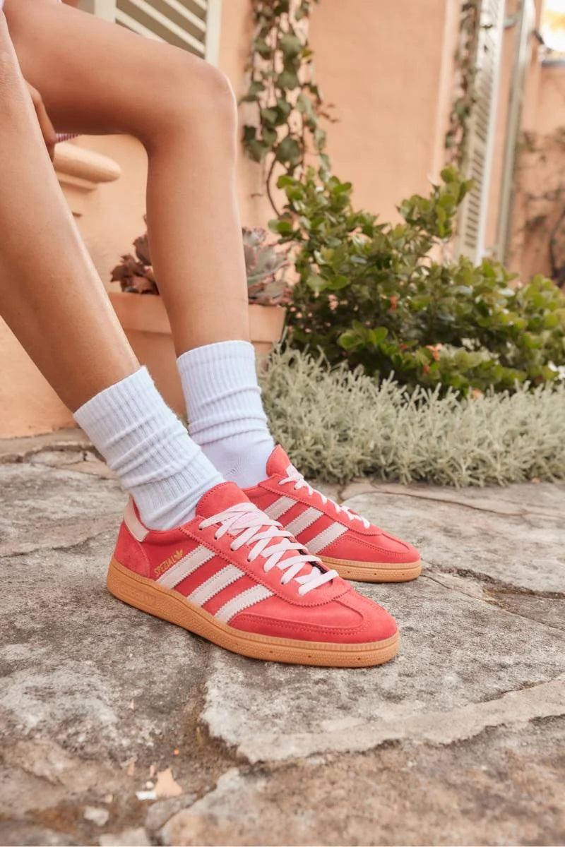 Adidas Handball Spezial Bright Red Clear Pink (W)