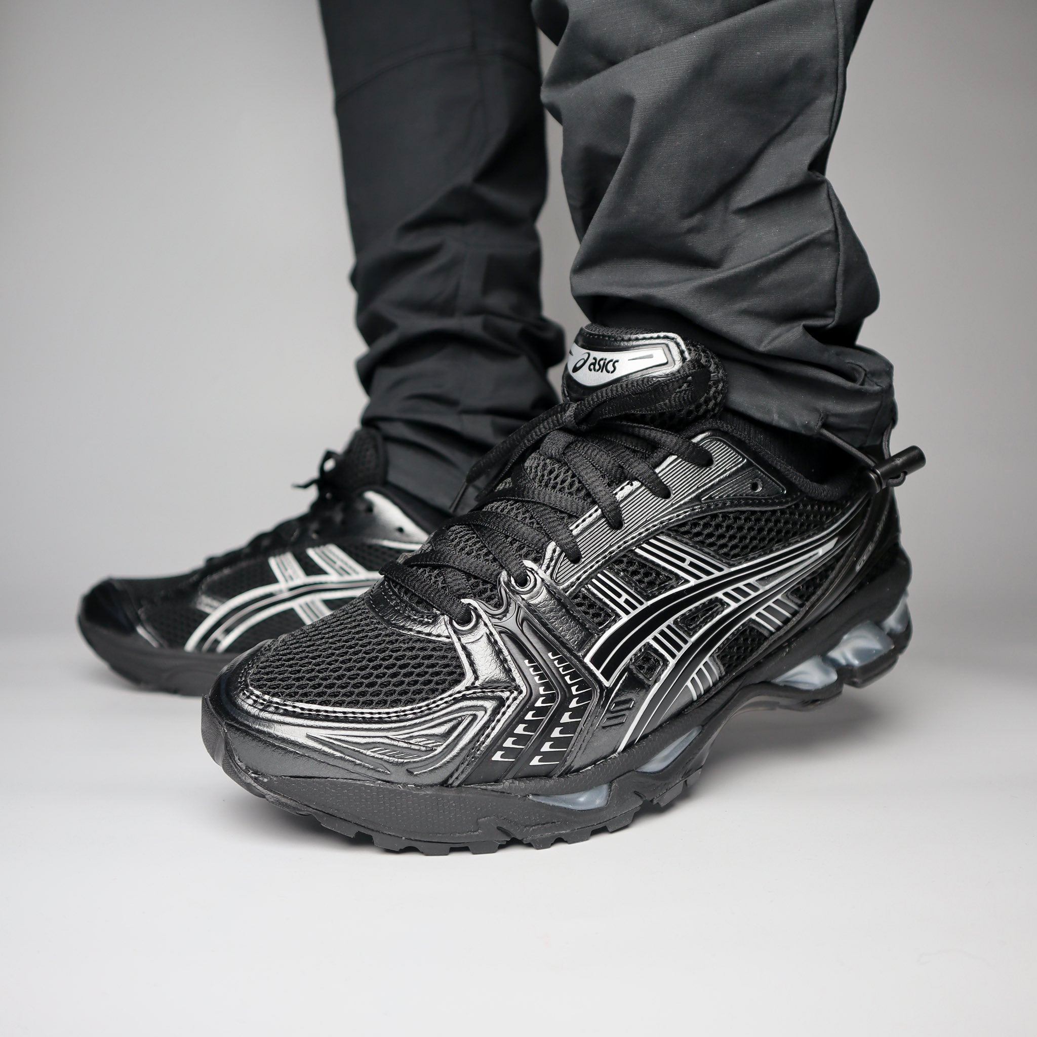 ASICS Gel-Kayano 14 Black Pure Silver