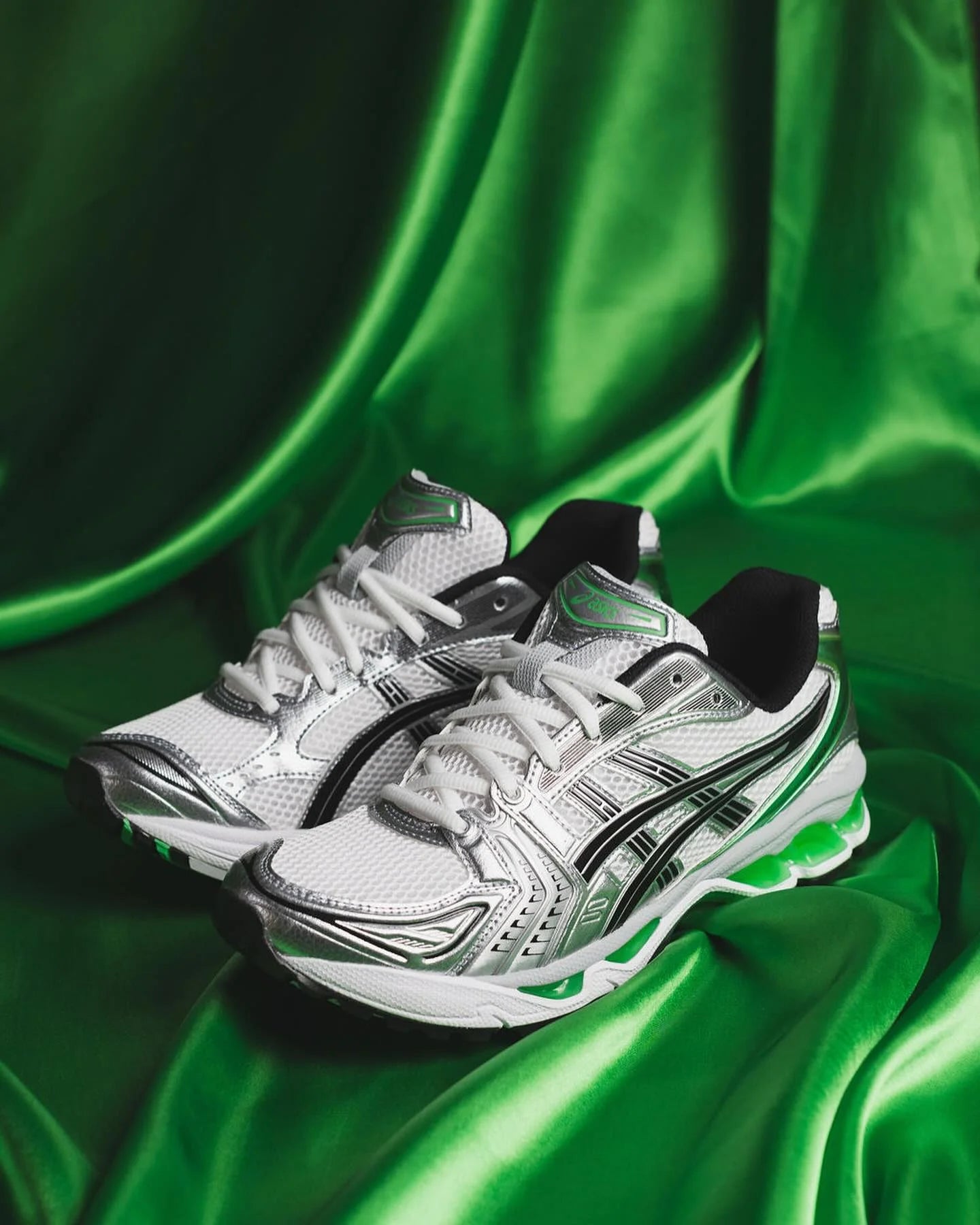 ASICS Gel-Kayano 14 White Malachite Green