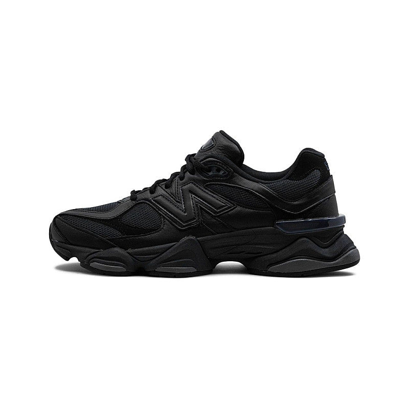 New Balance 9060 Triple Black Leather