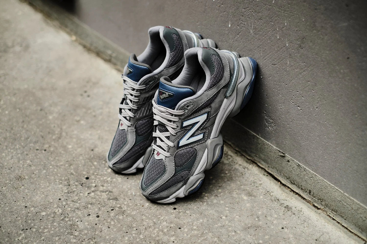 New Balance 9060 Castlerock Grey Navy