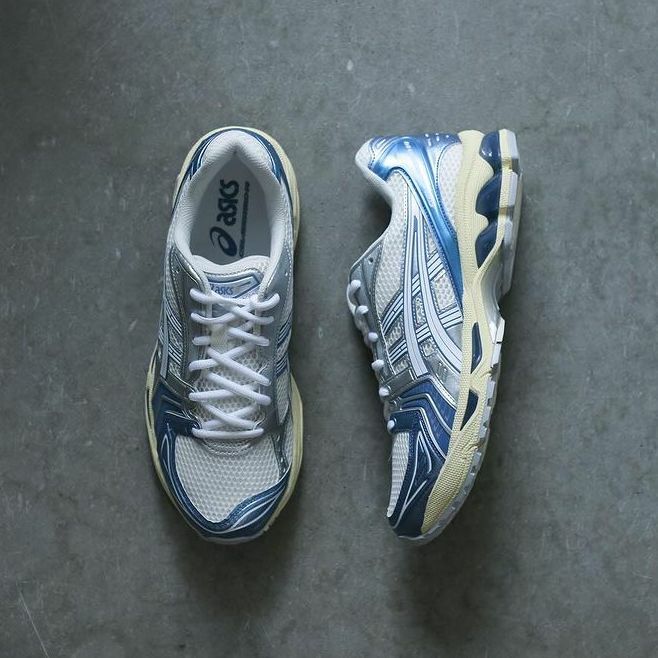 ASICS Gel-Kayano 14 Cream Metallic Blue