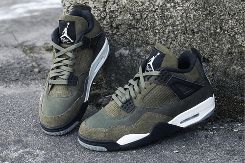 Air Jordan 4 Retro Craft Medium Olive